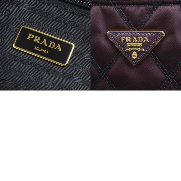 Prada Nylon Shoulder Bag Bordeaux - Picture 5 of 5